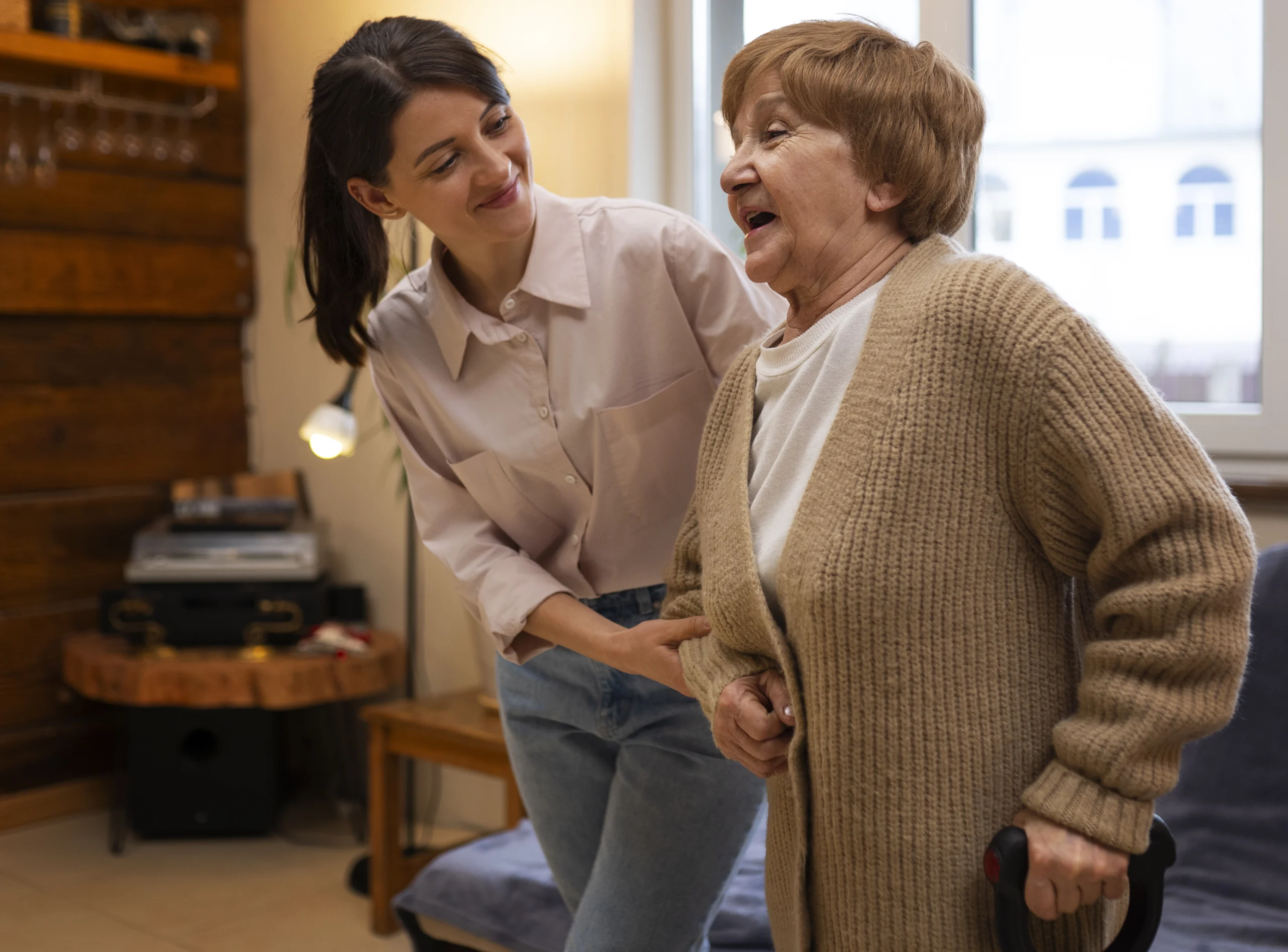 Work as a caregiver for the elderly is being more valued